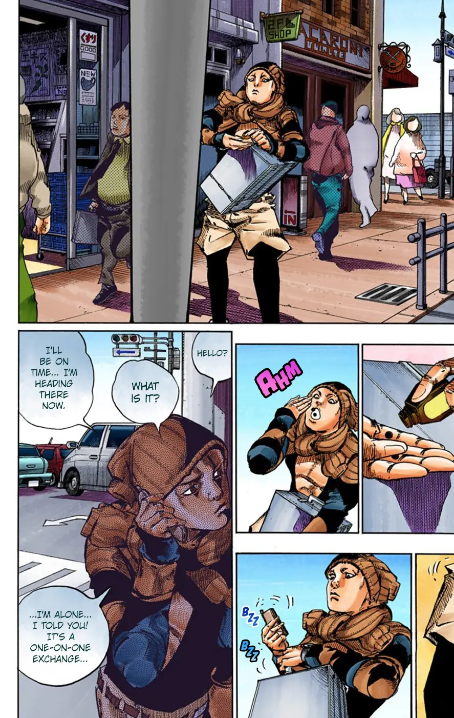 JoJo's Bizarre Adventure, Part 8: JoJolion Colored Manga, chapter 51, page 12
