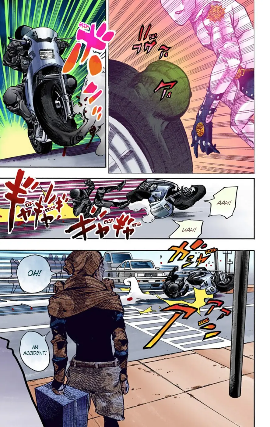 JoJo's Bizarre Adventure, Part 8: JoJolion Colored Manga, chapter 51, page 15
