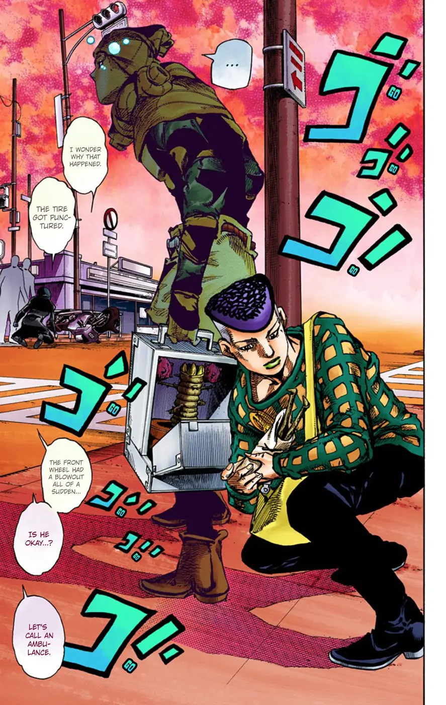 JoJo's Bizarre Adventure, Part 8: JoJolion Colored Manga, chapter 51, page 18