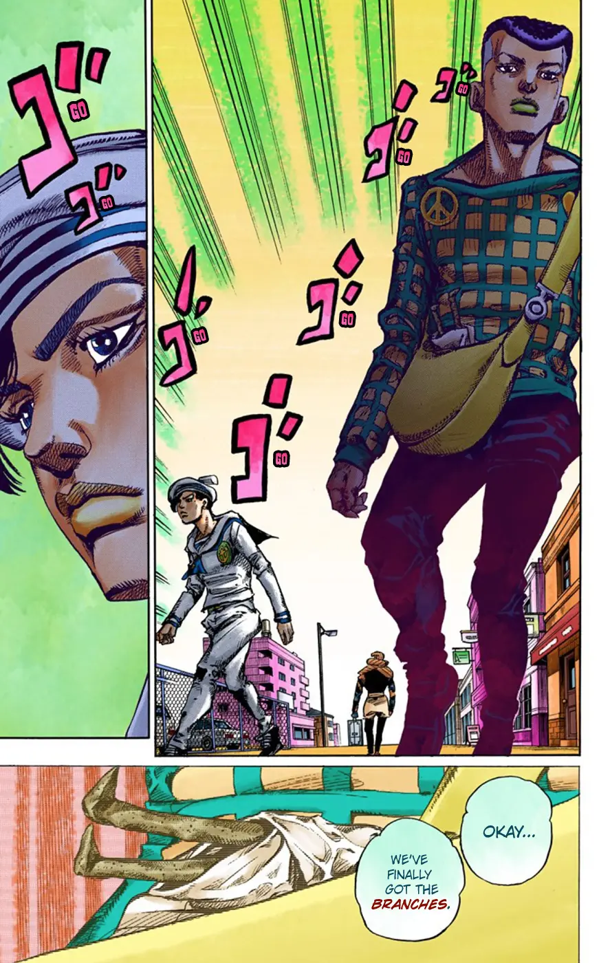 JoJo's Bizarre Adventure, Part 8: JoJolion Colored Manga, chapter 51, page 22