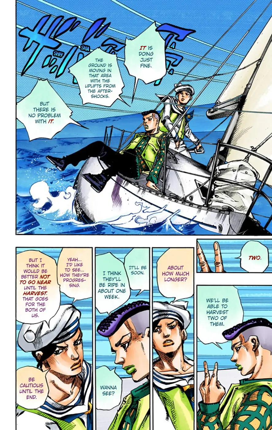 JoJo's Bizarre Adventure, Part 8: JoJolion Colored Manga, chapter 51, page 33