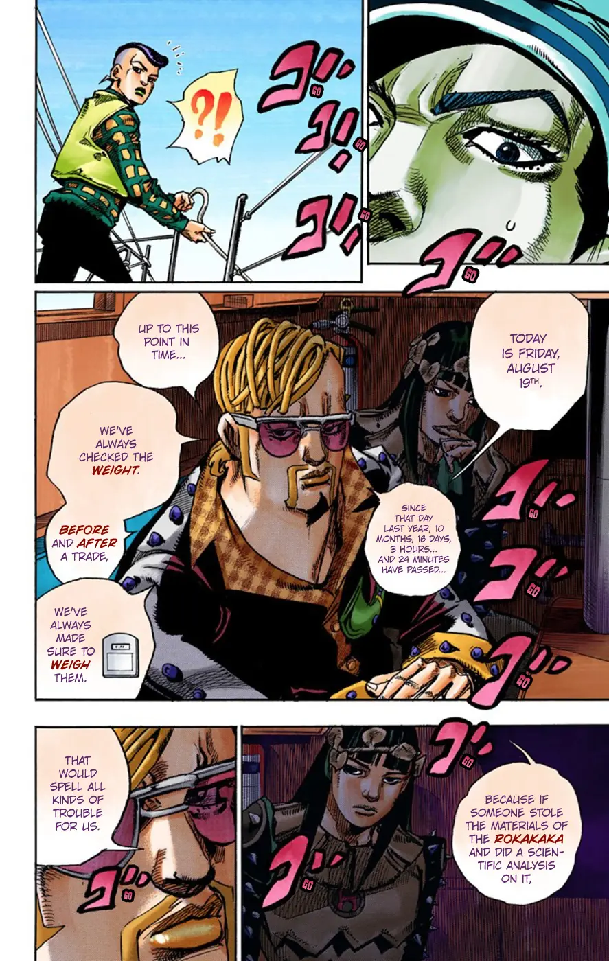 JoJo's Bizarre Adventure, Part 8: JoJolion Colored Manga, chapter 51, page 40