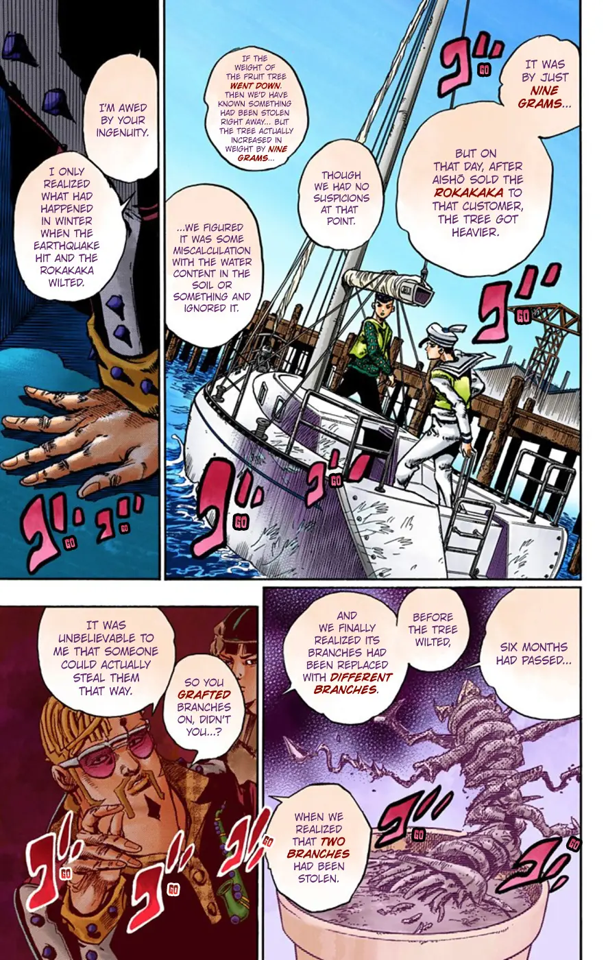 JoJo's Bizarre Adventure, Part 8: JoJolion Colored Manga, chapter 51, page 41