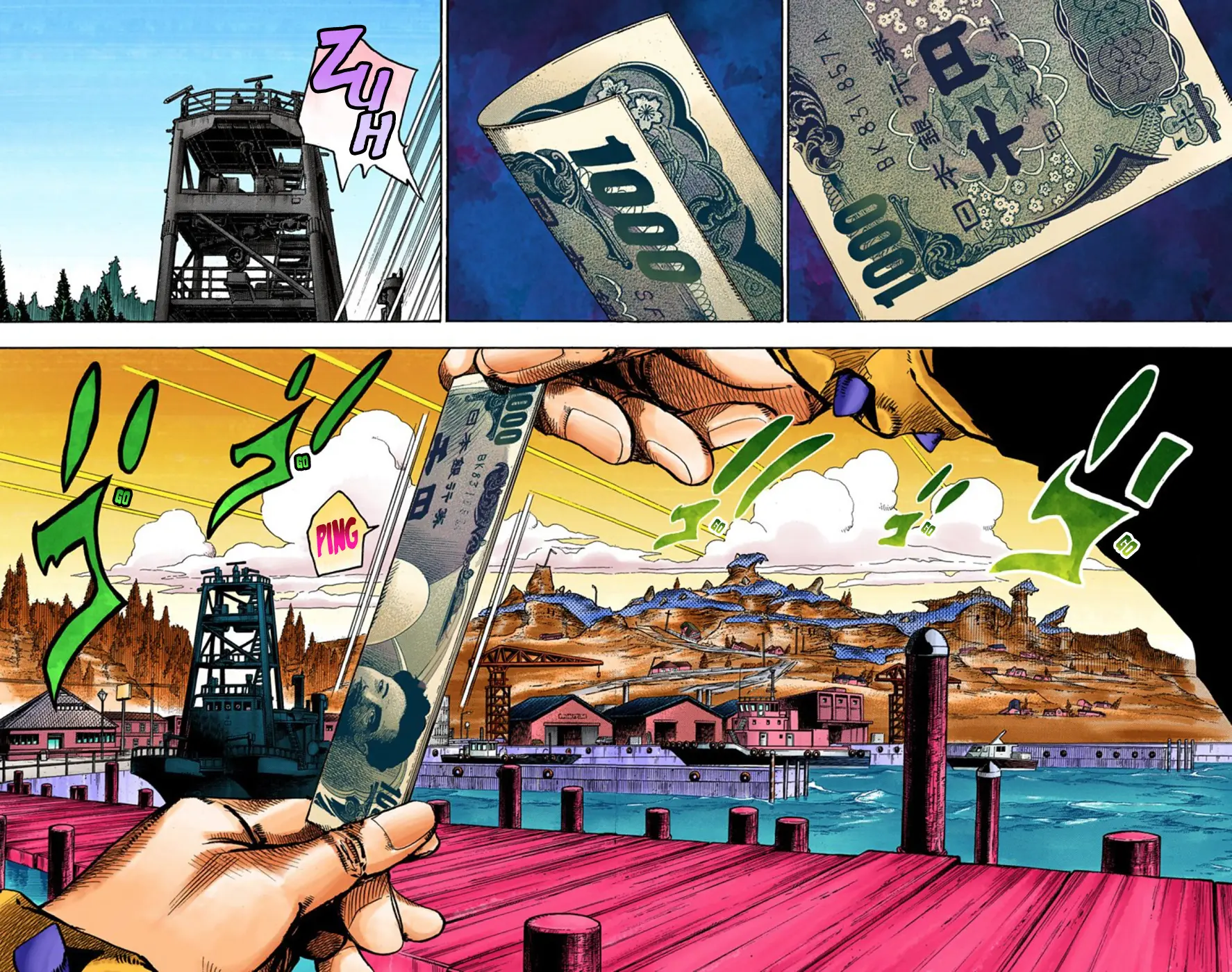 JoJo's Bizarre Adventure, Part 8: JoJolion Colored Manga, chapter 52, page 2