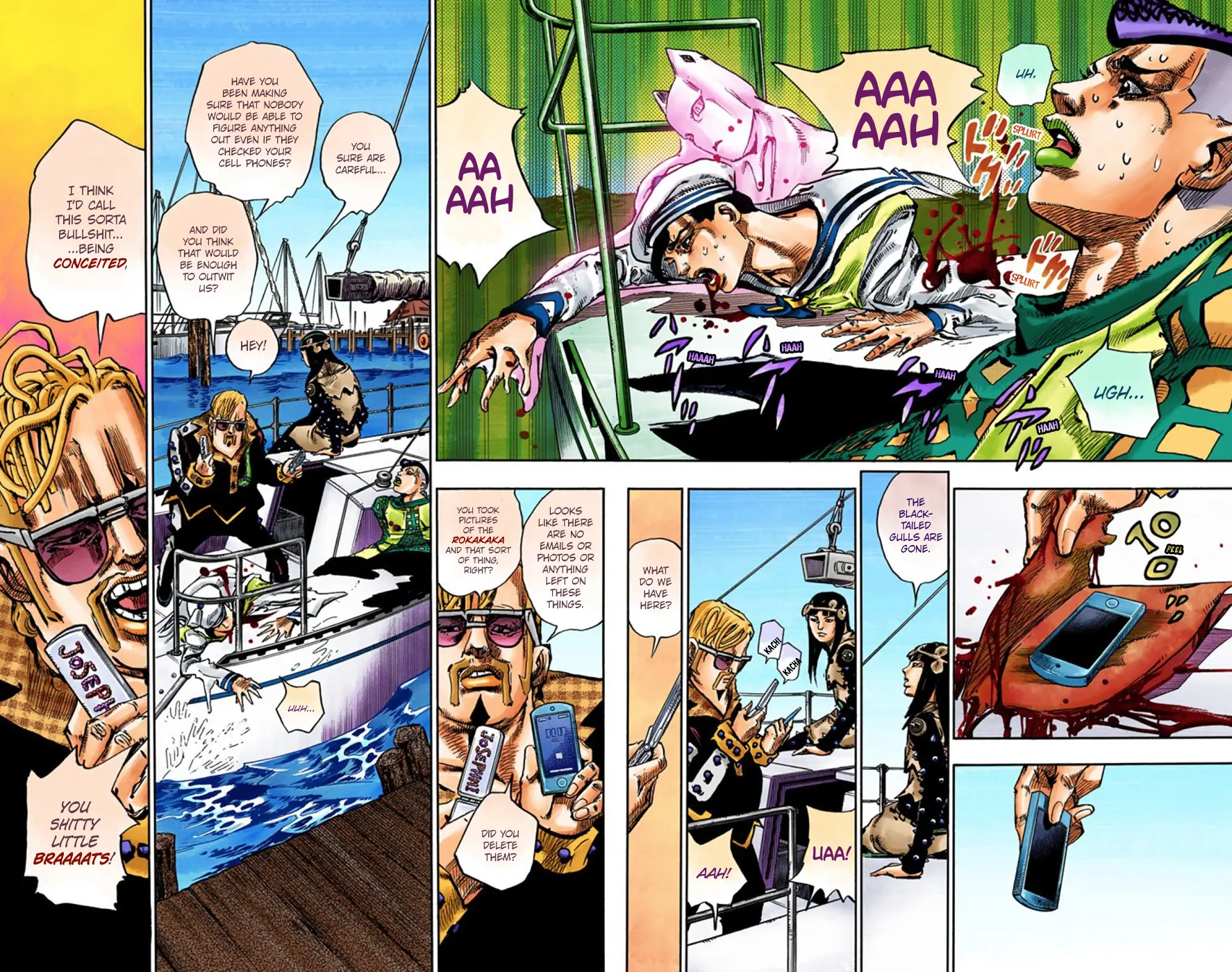 JoJo's Bizarre Adventure, Part 8: JoJolion Colored Manga, chapter 52, page 4