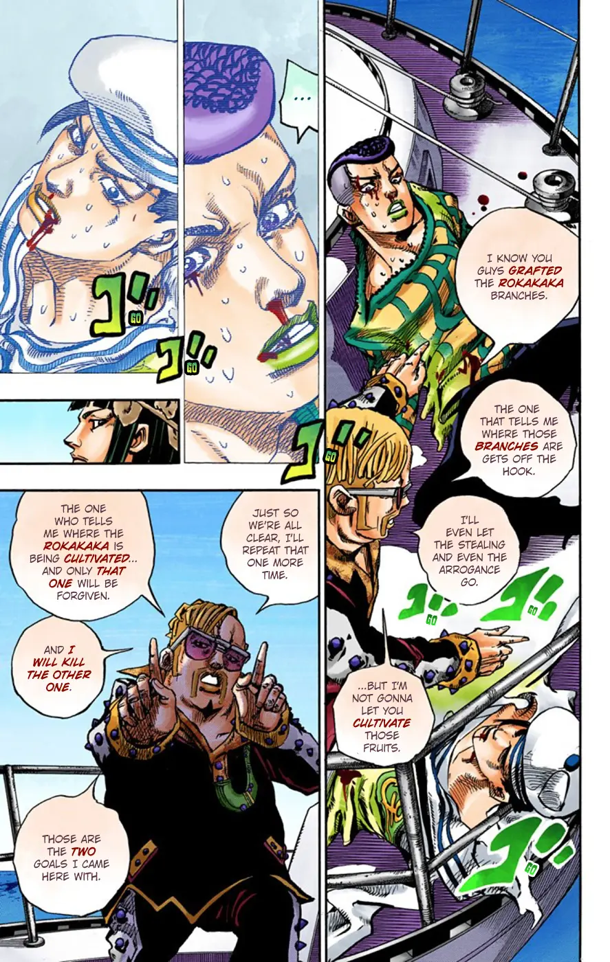 JoJo's Bizarre Adventure, Part 8: JoJolion Colored Manga, chapter 52, page 8