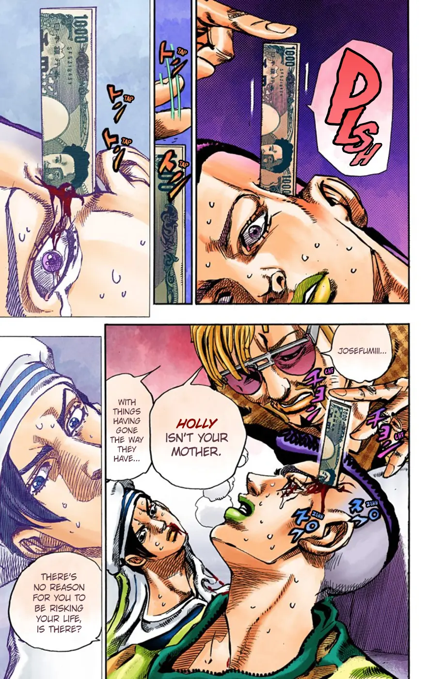 JoJo's Bizarre Adventure, Part 8: JoJolion Colored Manga, chapter 52, page 10