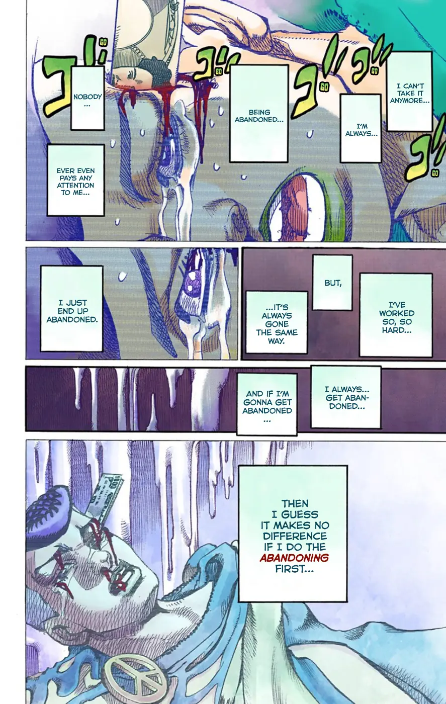 JoJo's Bizarre Adventure, Part 8: JoJolion Colored Manga, chapter 52, page 12