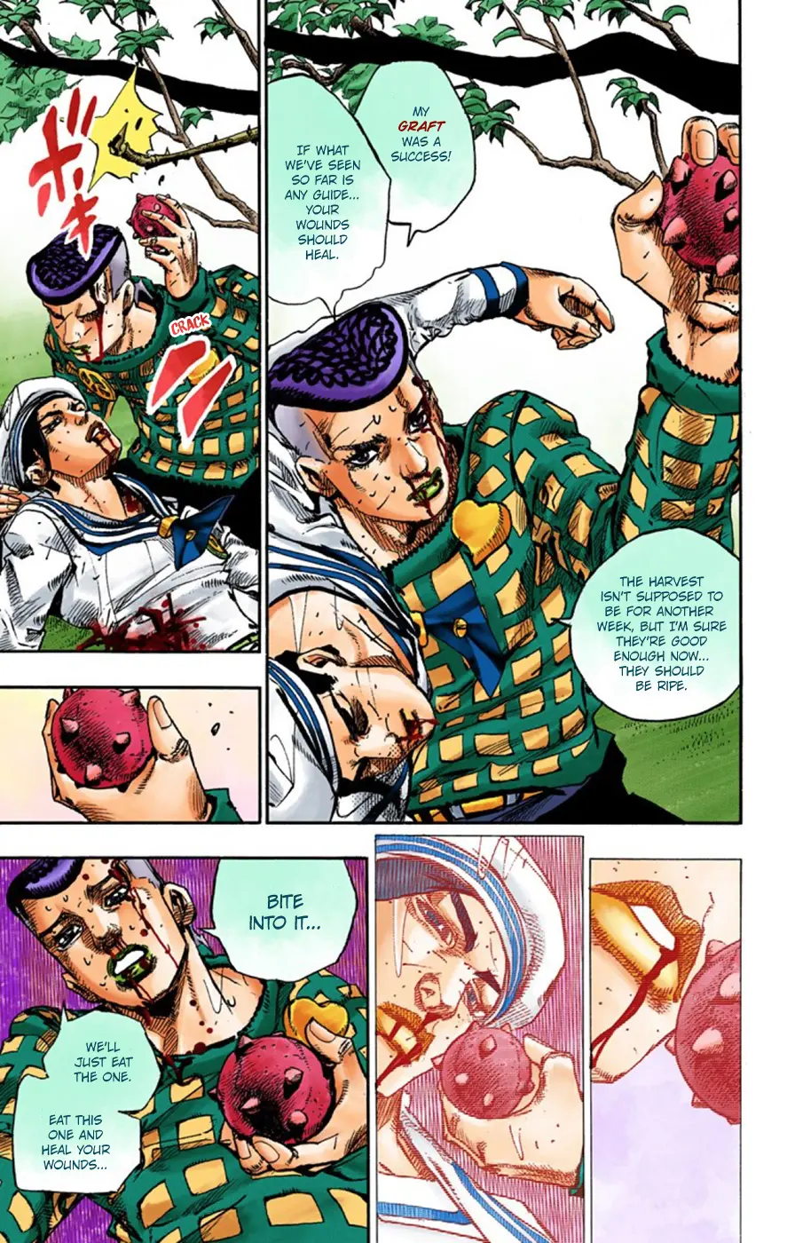 JoJo's Bizarre Adventure, Part 8: JoJolion Colored Manga, chapter 52, page 30