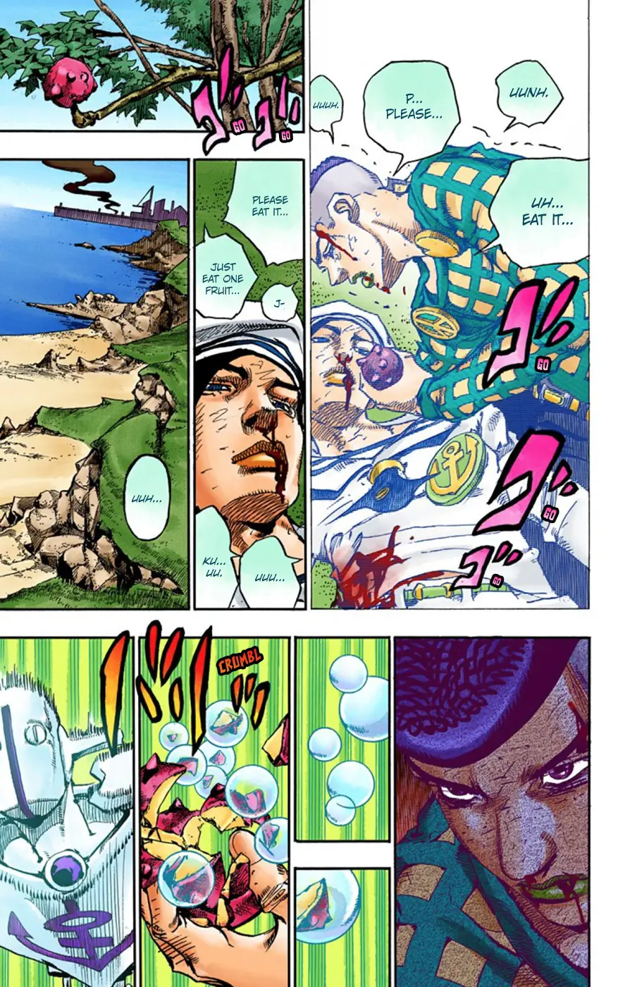 JoJo's Bizarre Adventure, Part 8: JoJolion Colored Manga, chapter 52, page 36