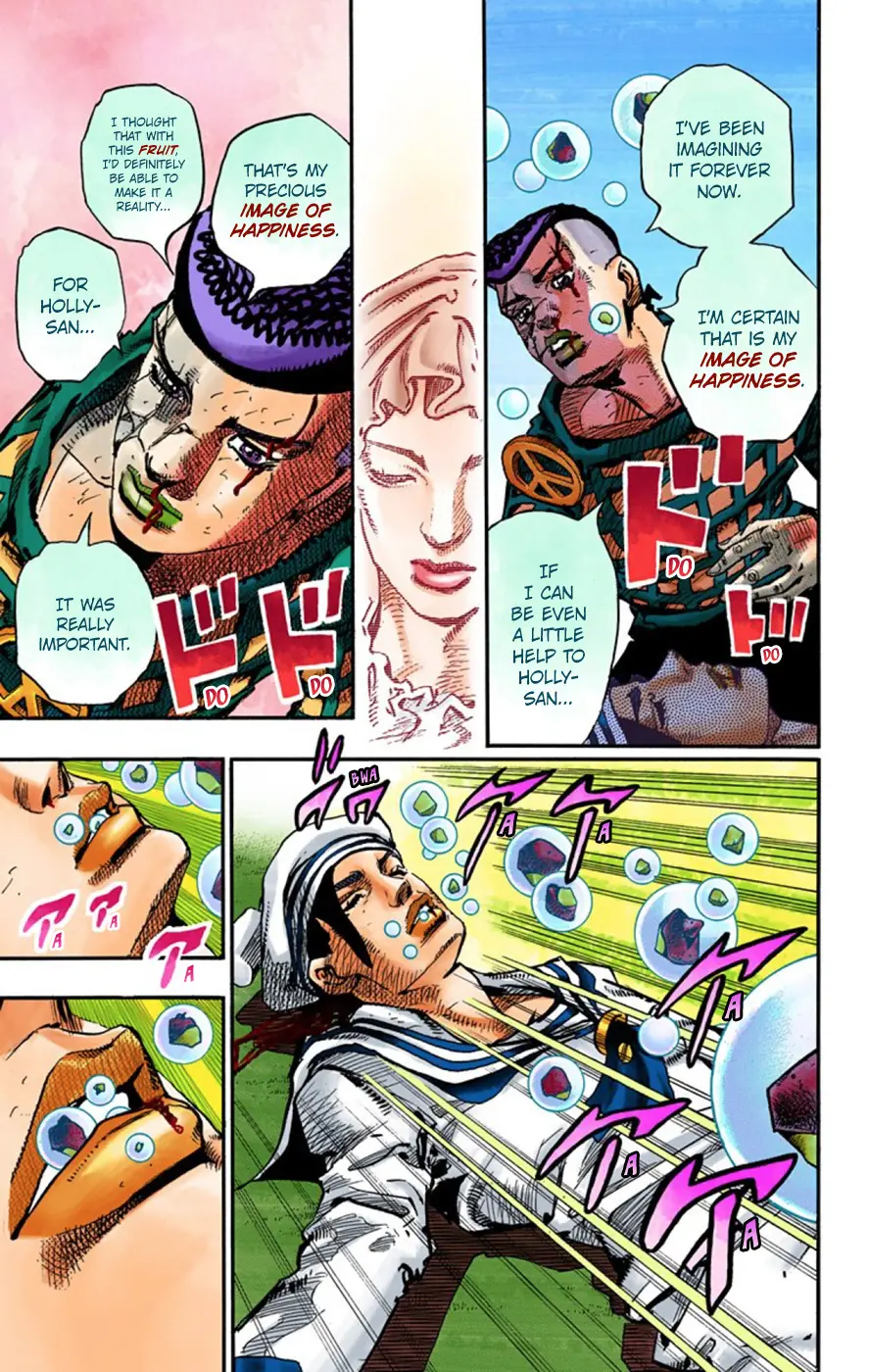 JoJo's Bizarre Adventure, Part 8: JoJolion Colored Manga, chapter 53, page 27