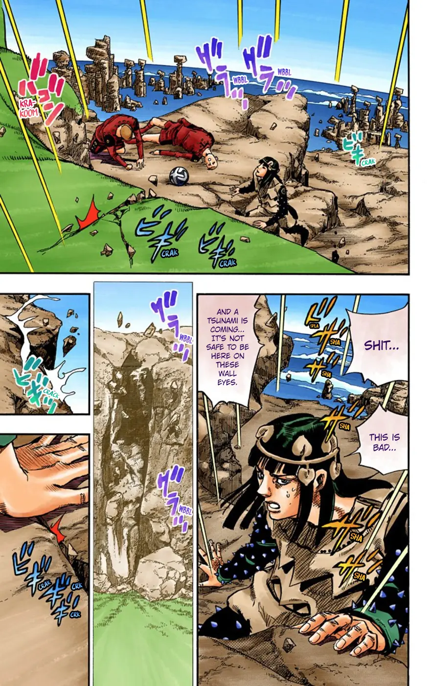 JoJo's Bizarre Adventure, Part 8: JoJolion Colored Manga, chapter 53, page 33