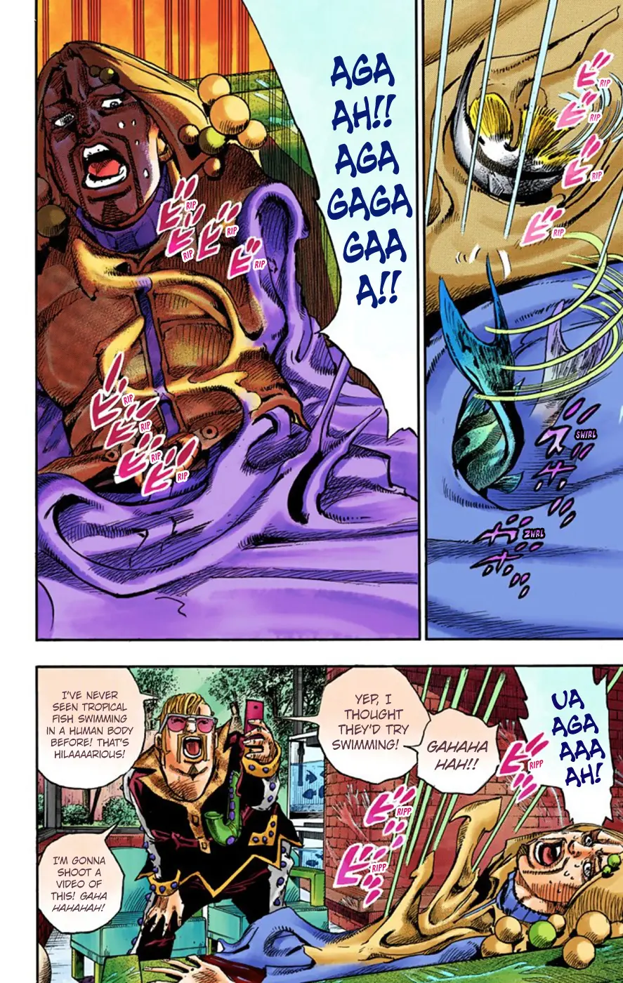 JoJo's Bizarre Adventure, Part 8: JoJolion Colored Manga, chapter 54, page 4