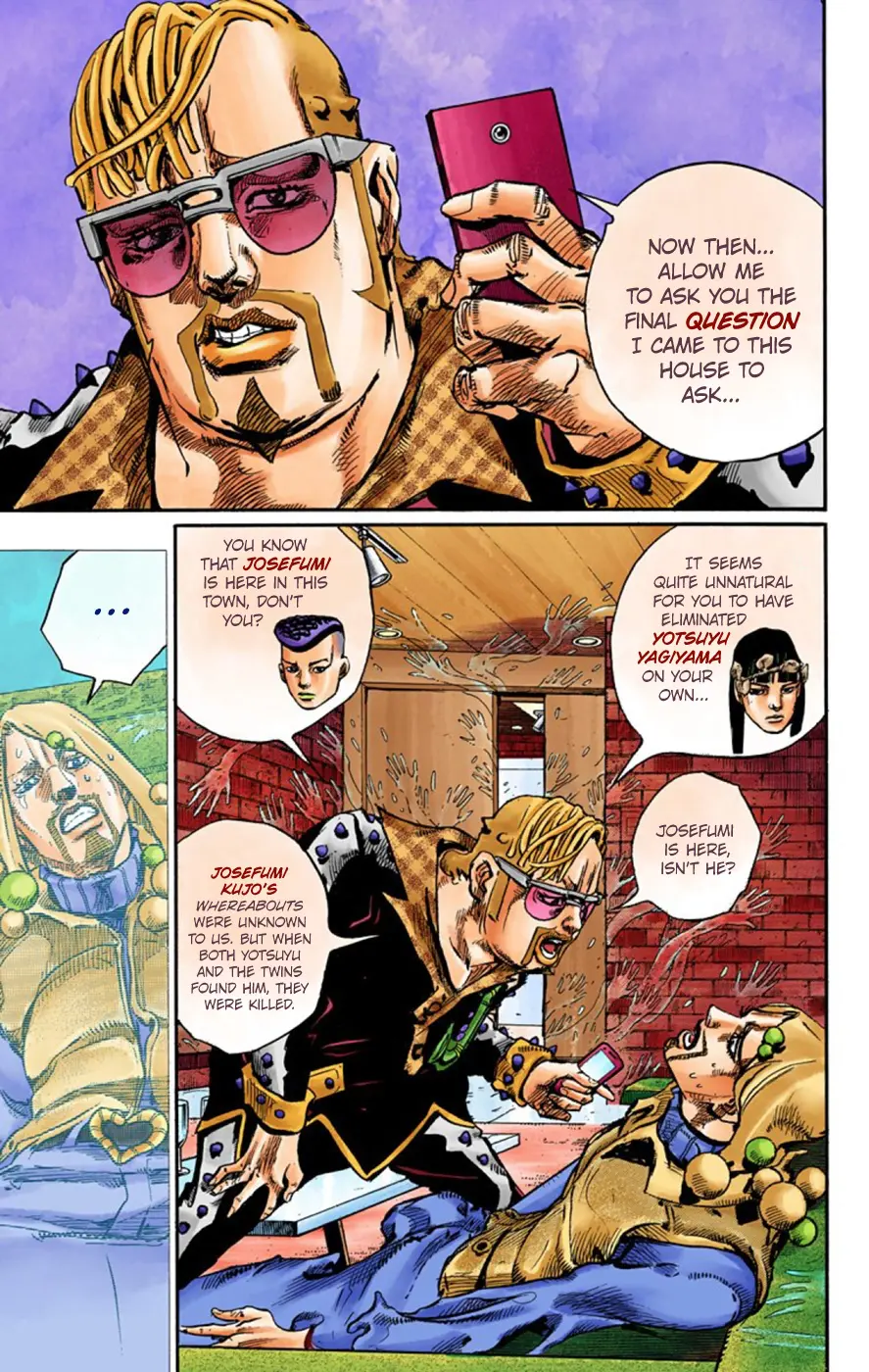 JoJo's Bizarre Adventure, Part 8: JoJolion Colored Manga, chapter 54, page 5