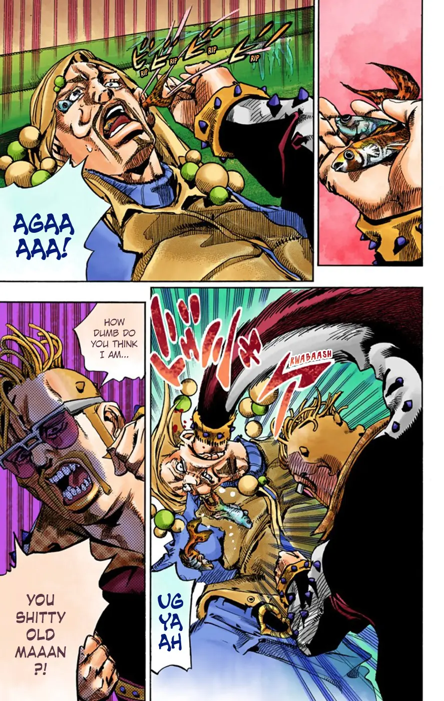 JoJo's Bizarre Adventure, Part 8: JoJolion Colored Manga, chapter 54, page 7