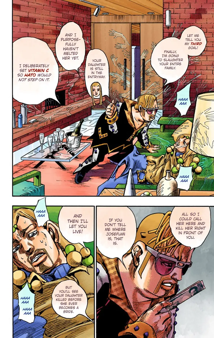 JoJo's Bizarre Adventure, Part 8: JoJolion Colored Manga, chapter 54, page 8