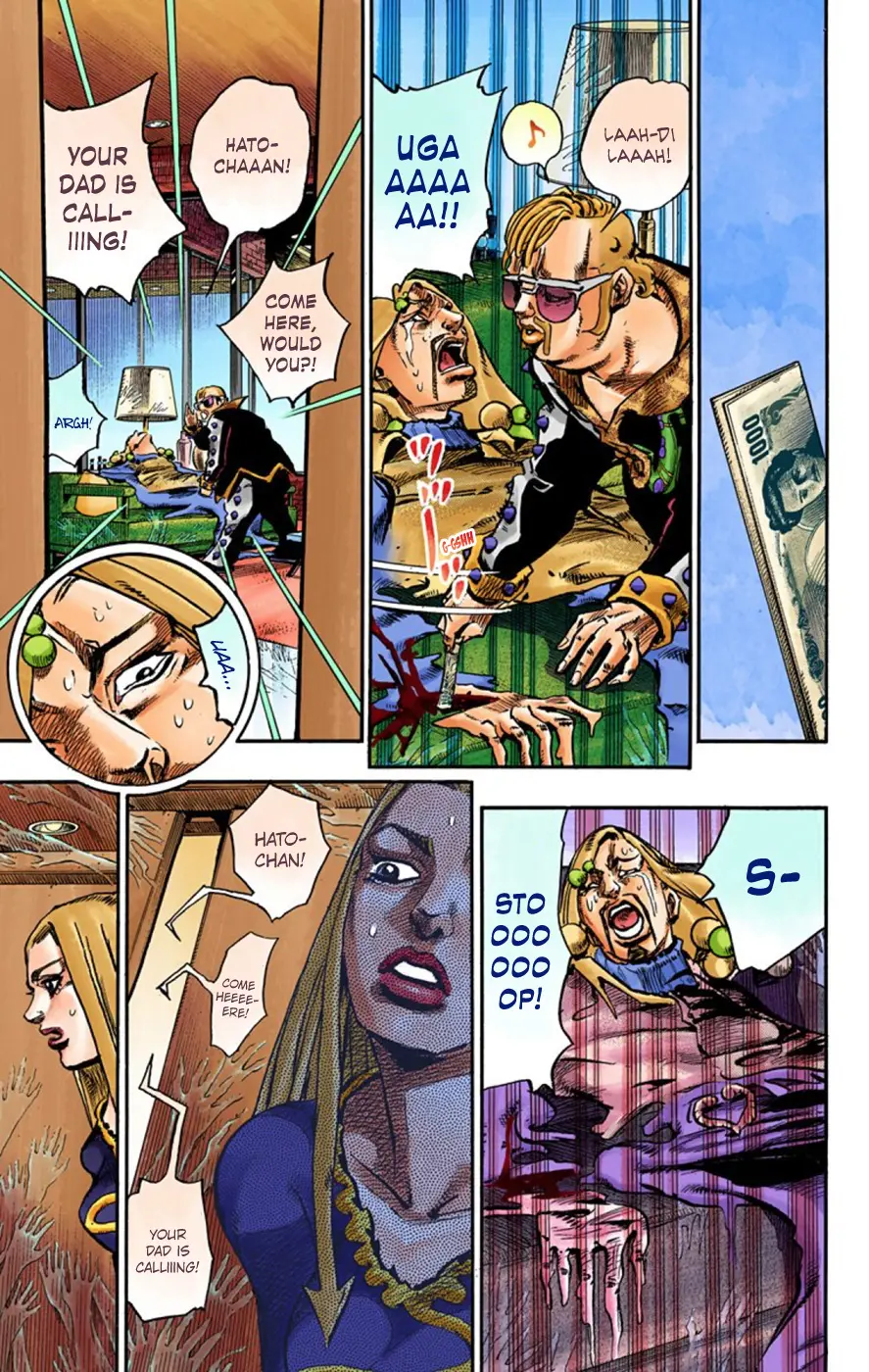 JoJo's Bizarre Adventure, Part 8: JoJolion Colored Manga, chapter 54, page 9