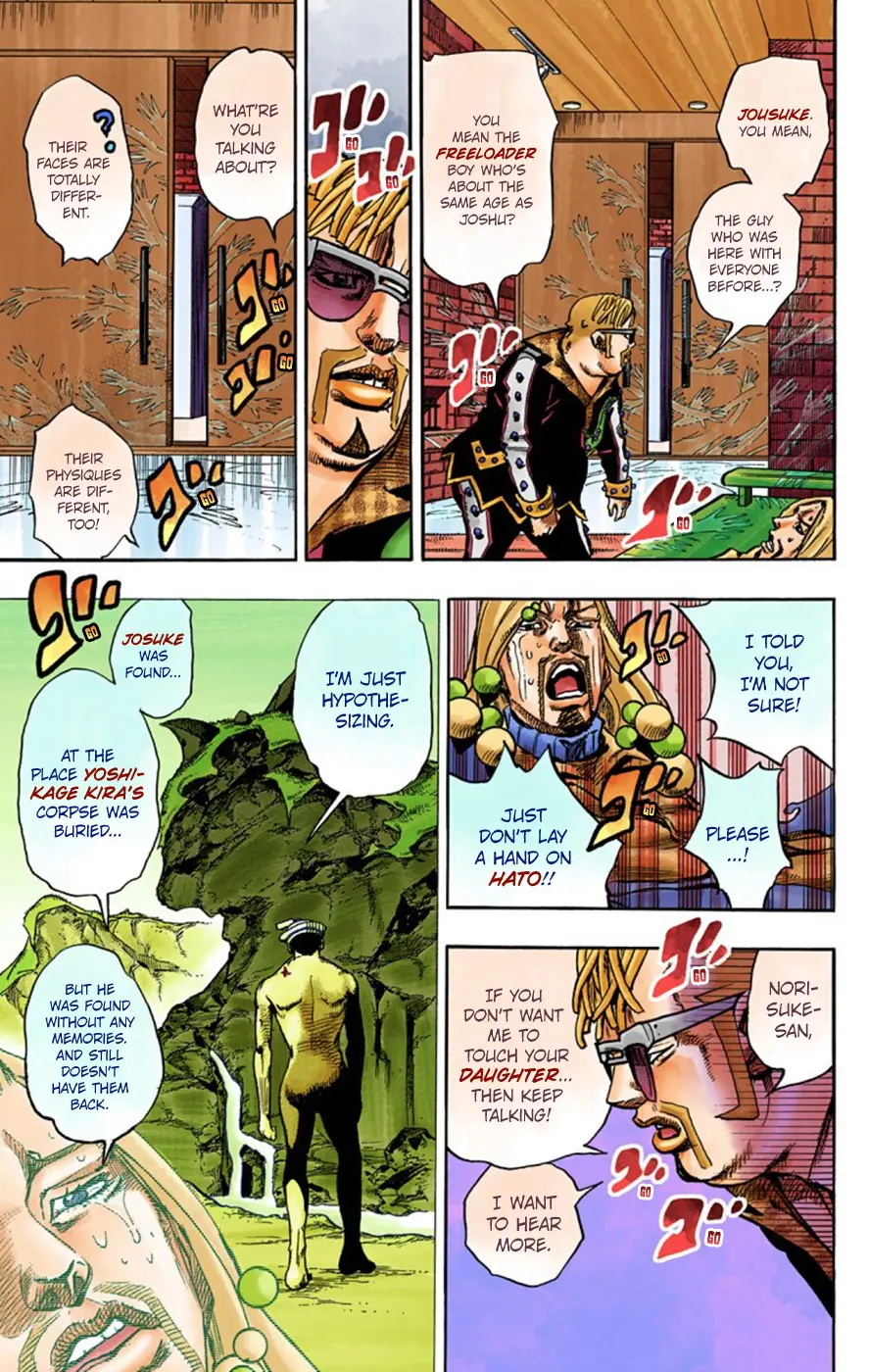 JoJo's Bizarre Adventure, Part 8: JoJolion Colored Manga, chapter 54, page 14