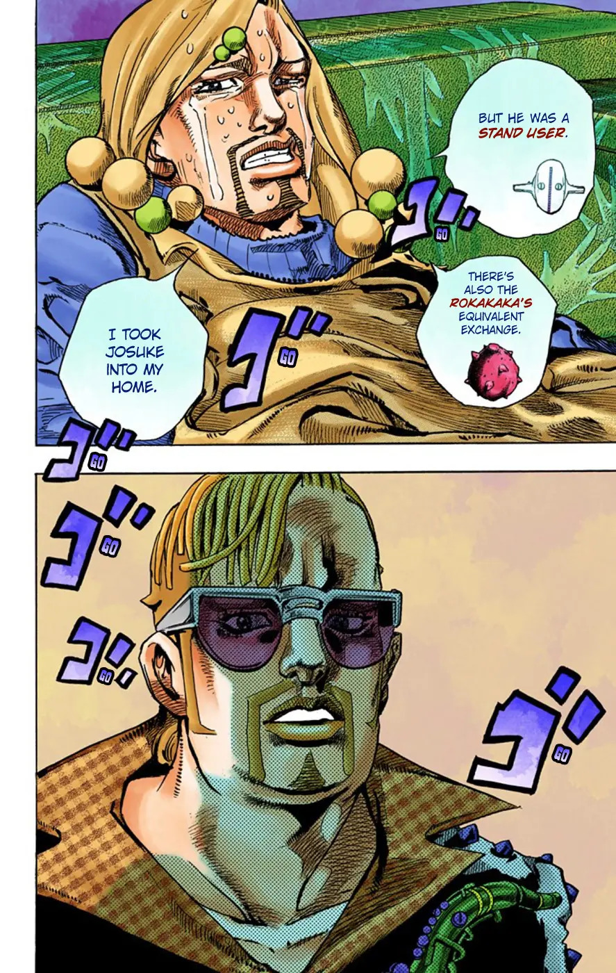 JoJo's Bizarre Adventure, Part 8: JoJolion Colored Manga, chapter 54, page 15