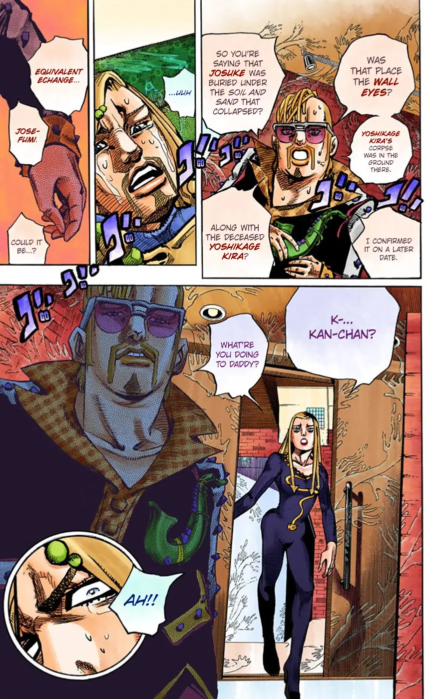 JoJo's Bizarre Adventure, Part 8: JoJolion Colored Manga, chapter 54, page 16