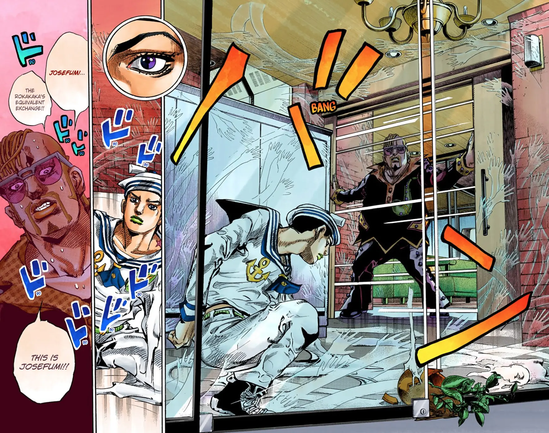 JoJo's Bizarre Adventure, Part 8: JoJolion Colored Manga, chapter 54, page 19