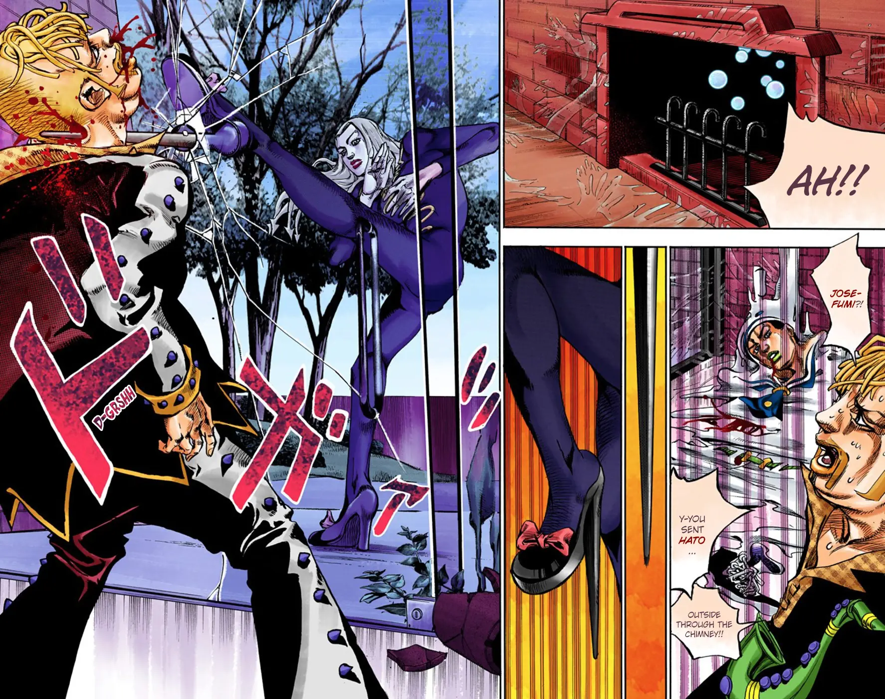JoJo's Bizarre Adventure, Part 8: JoJolion Colored Manga, chapter 54, page 30