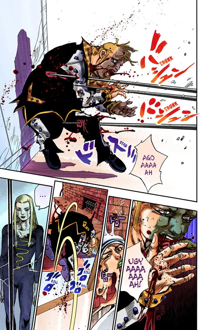 JoJo's Bizarre Adventure, Part 8: JoJolion Colored Manga, chapter 54, page 34