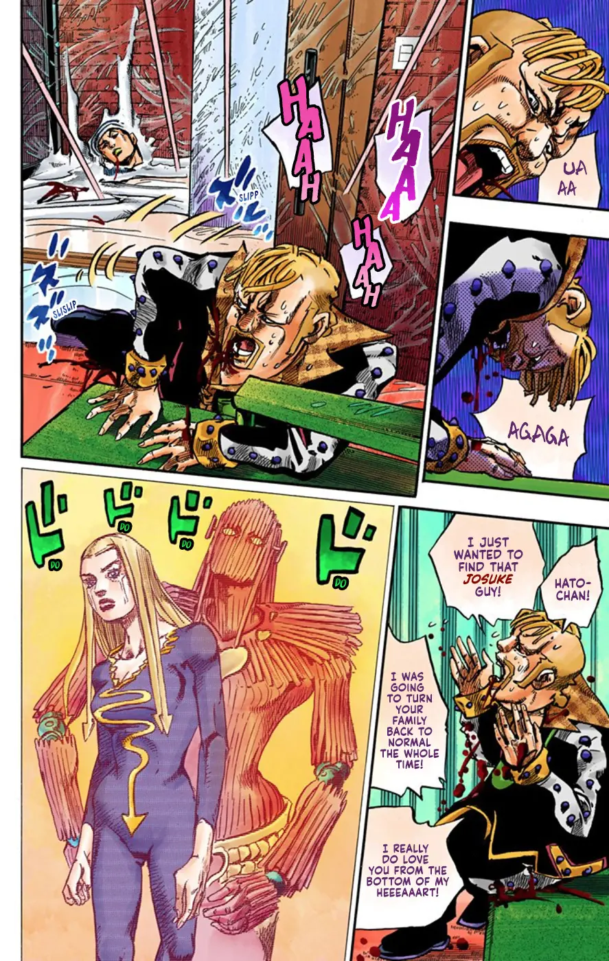 JoJo's Bizarre Adventure, Part 8: JoJolion Colored Manga, chapter 54, page 35