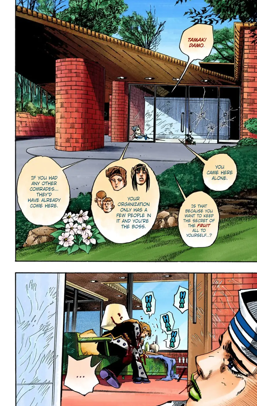 JoJo's Bizarre Adventure, Part 8: JoJolion Colored Manga, chapter 55, page 8