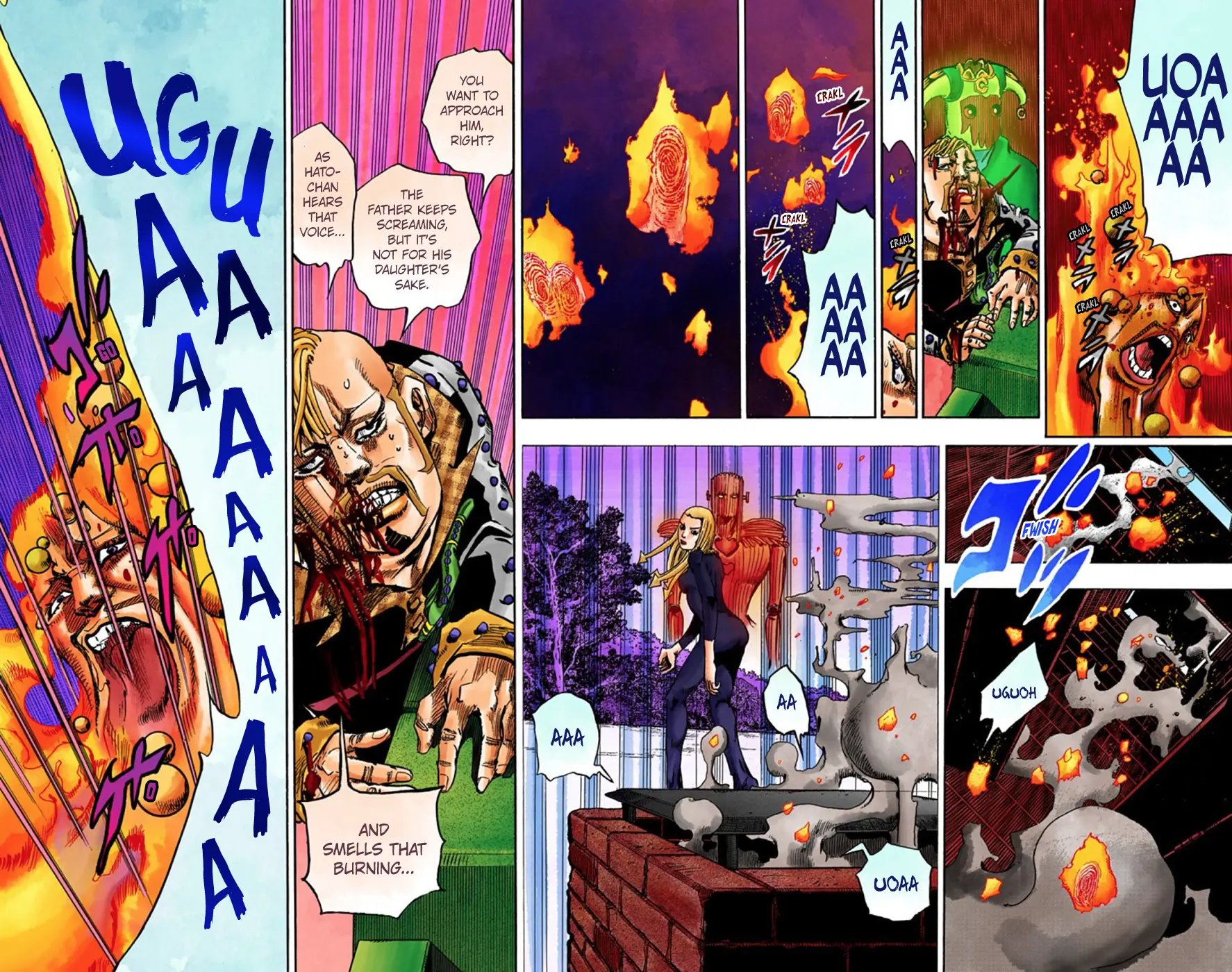 JoJo's Bizarre Adventure, Part 8: JoJolion Colored Manga, chapter 55, page 16
