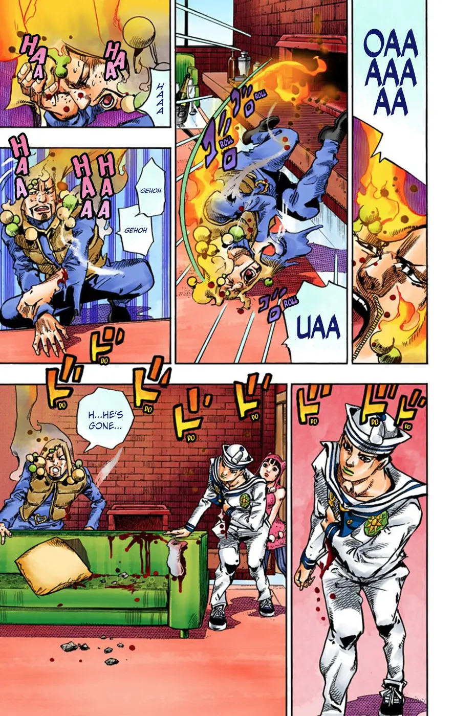 JoJo's Bizarre Adventure, Part 8: JoJolion Colored Manga, chapter 55, page 21
