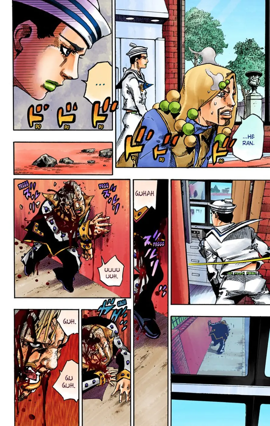 JoJo's Bizarre Adventure, Part 8: JoJolion Colored Manga, chapter 55, page 22
