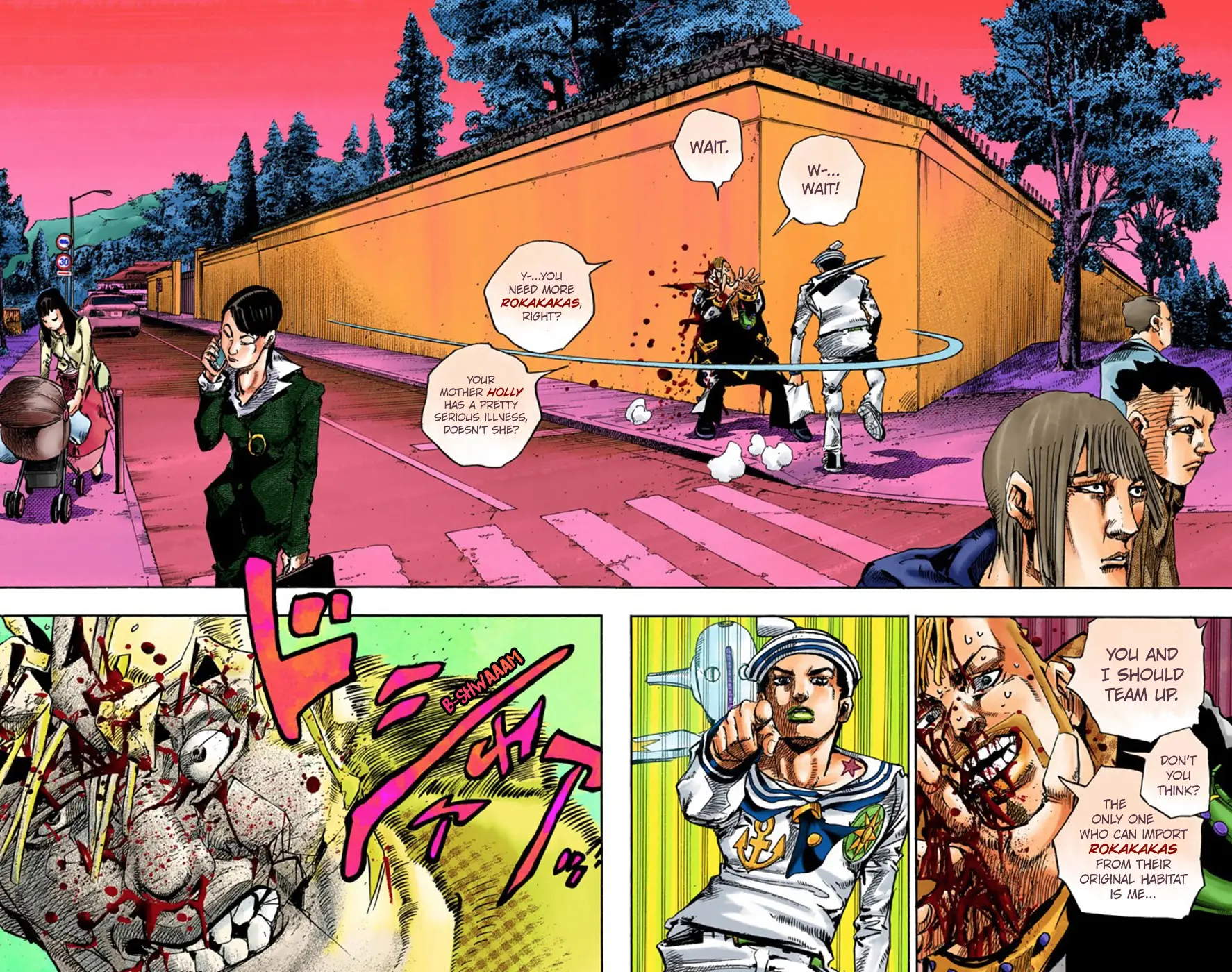 JoJo's Bizarre Adventure, Part 8: JoJolion Colored Manga, chapter 55, page 24