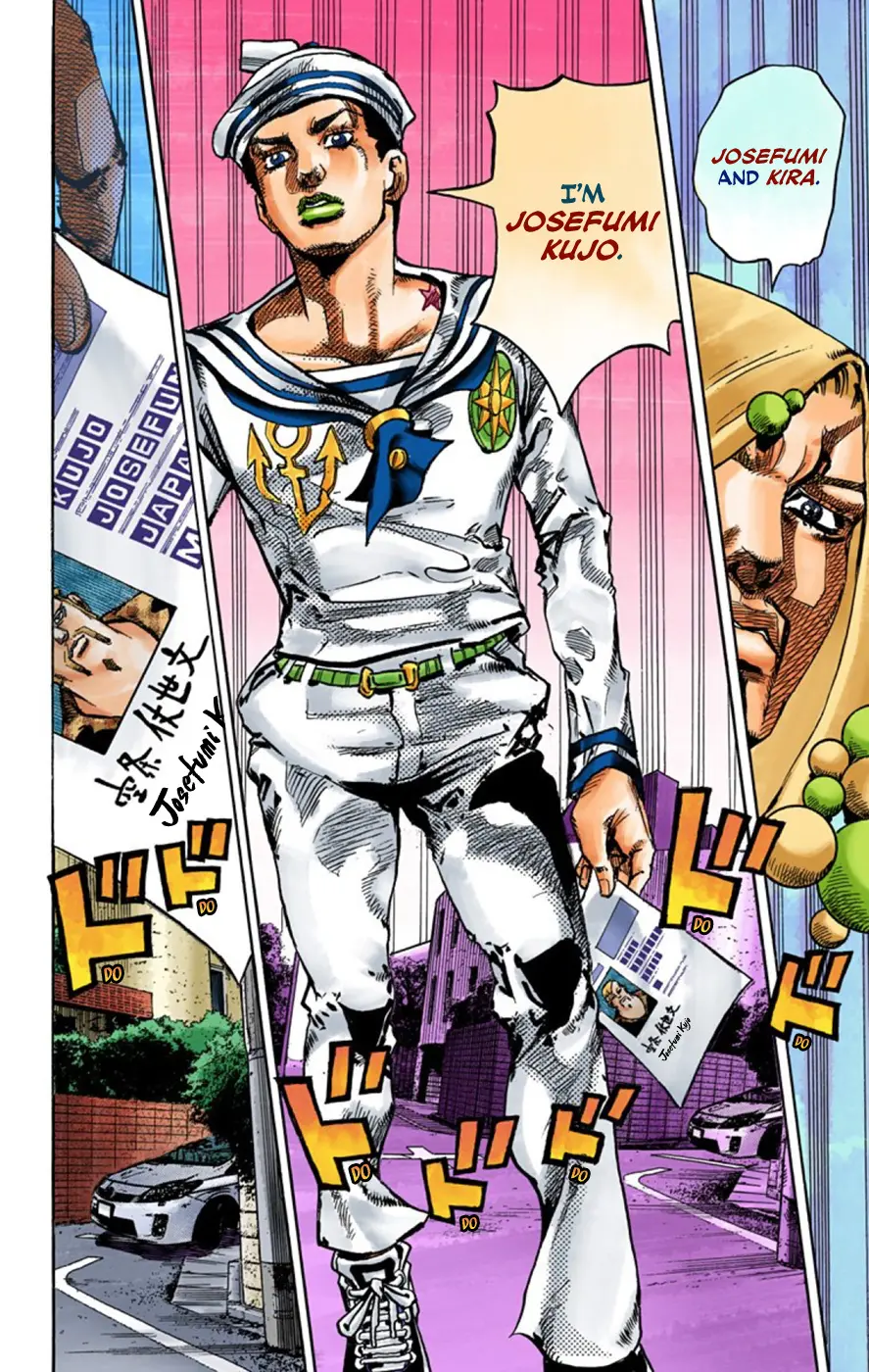 JoJo's Bizarre Adventure, Part 8: JoJolion Colored Manga, chapter 55, page 27