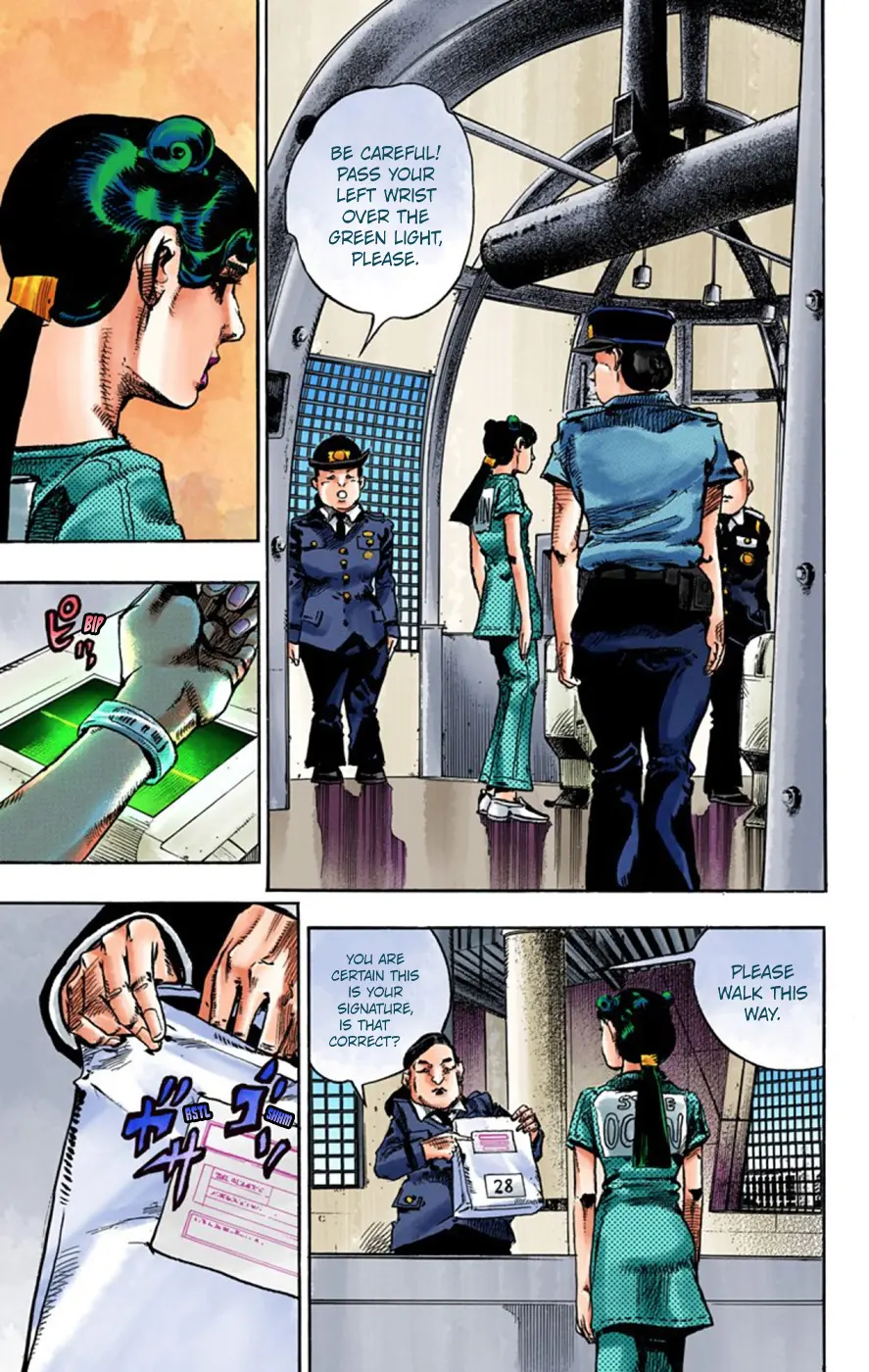 JoJo's Bizarre Adventure, Part 8: JoJolion Colored Manga, chapter 55, page 30