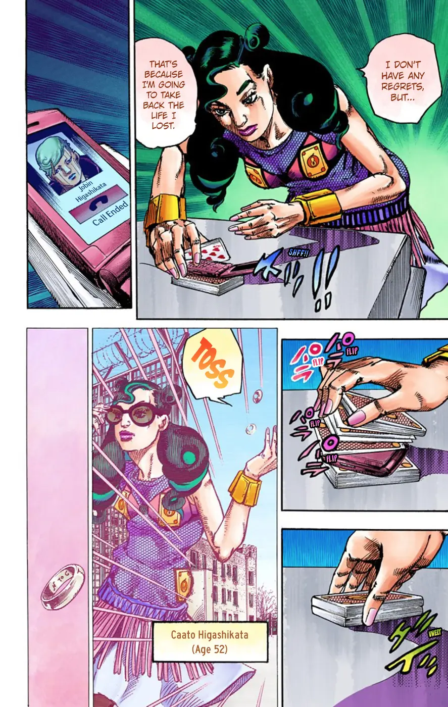 JoJo's Bizarre Adventure, Part 8: JoJolion Colored Manga, chapter 55, page 38