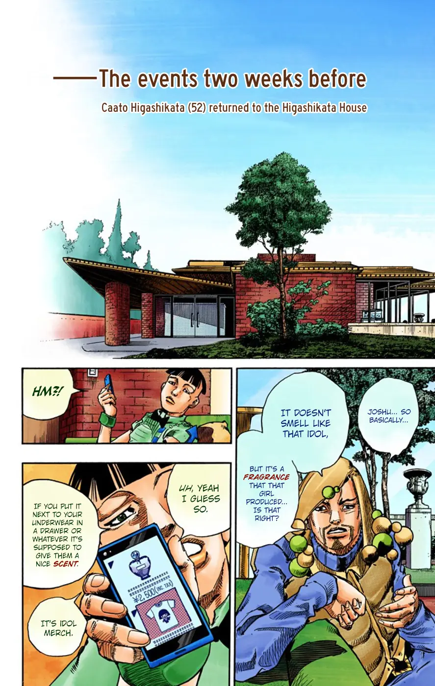 JoJo's Bizarre Adventure, Part 8: JoJolion Colored Manga, chapter 56, page 4