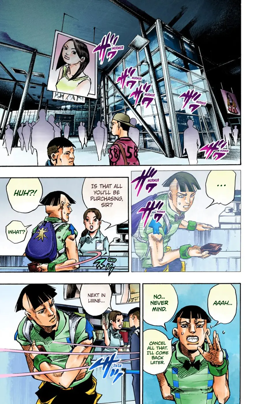 JoJo's Bizarre Adventure, Part 8: JoJolion Colored Manga, chapter 56, page 9