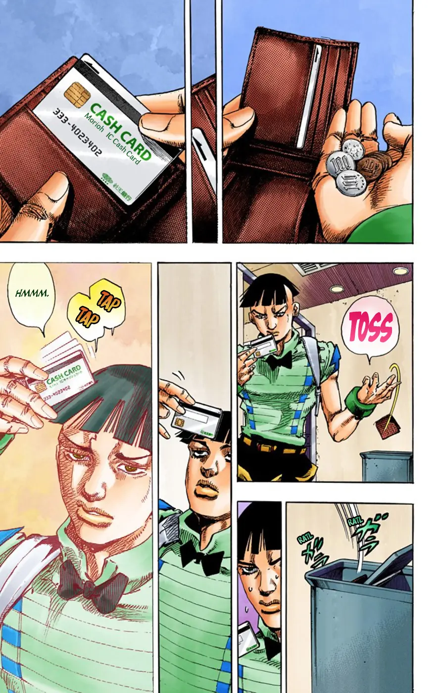 JoJo's Bizarre Adventure, Part 8: JoJolion Colored Manga, chapter 56, page 11