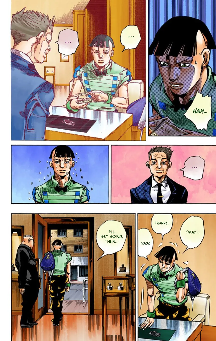 JoJo's Bizarre Adventure, Part 8: JoJolion Colored Manga, chapter 56, page 18