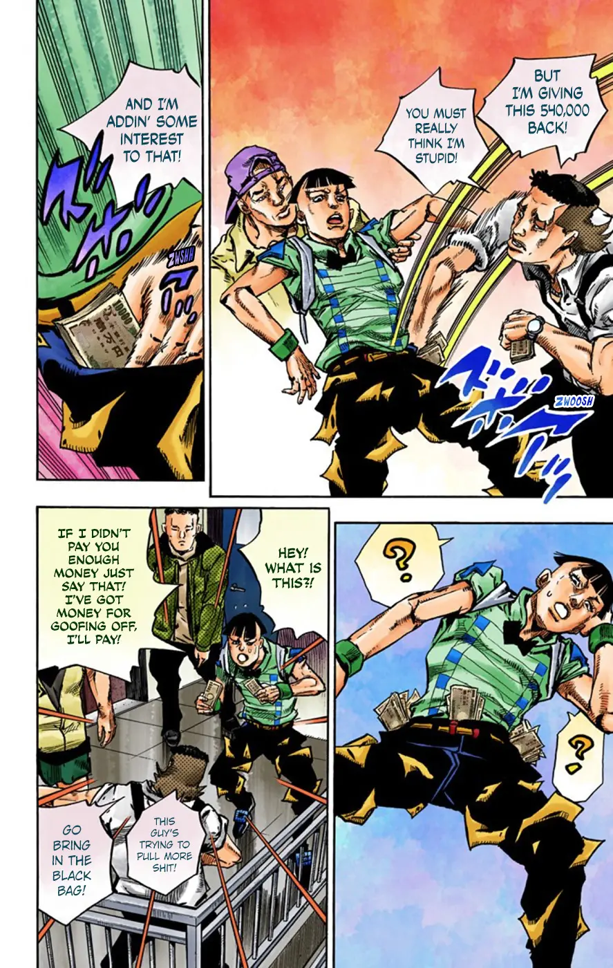 JoJo's Bizarre Adventure, Part 8: JoJolion Colored Manga, chapter 56, page 32
