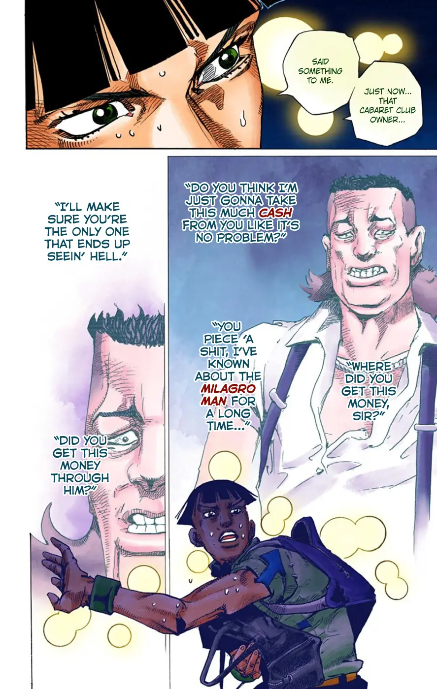 JoJo's Bizarre Adventure, Part 8: JoJolion Colored Manga, chapter 56, page 44