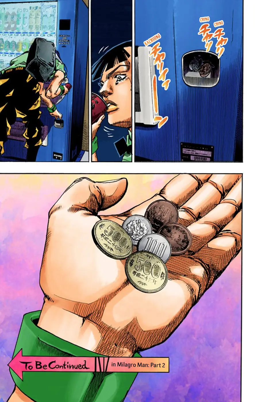 JoJo's Bizarre Adventure, Part 8: JoJolion Colored Manga, chapter 56, page 47