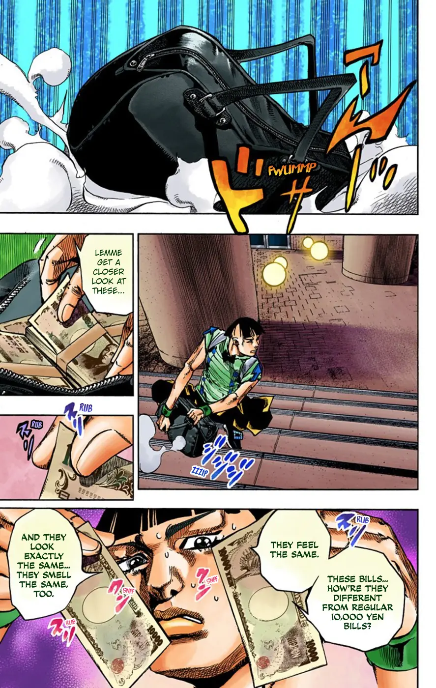 JoJo's Bizarre Adventure, Part 8: JoJolion Colored Manga, chapter 57, page 5