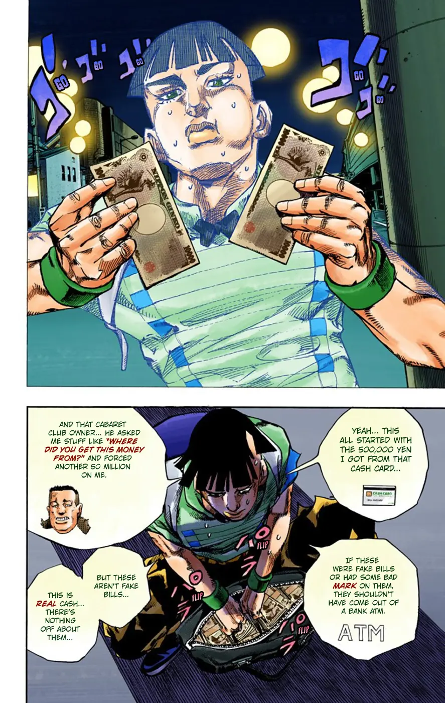 JoJo's Bizarre Adventure, Part 8: JoJolion Colored Manga, chapter 57, page 6
