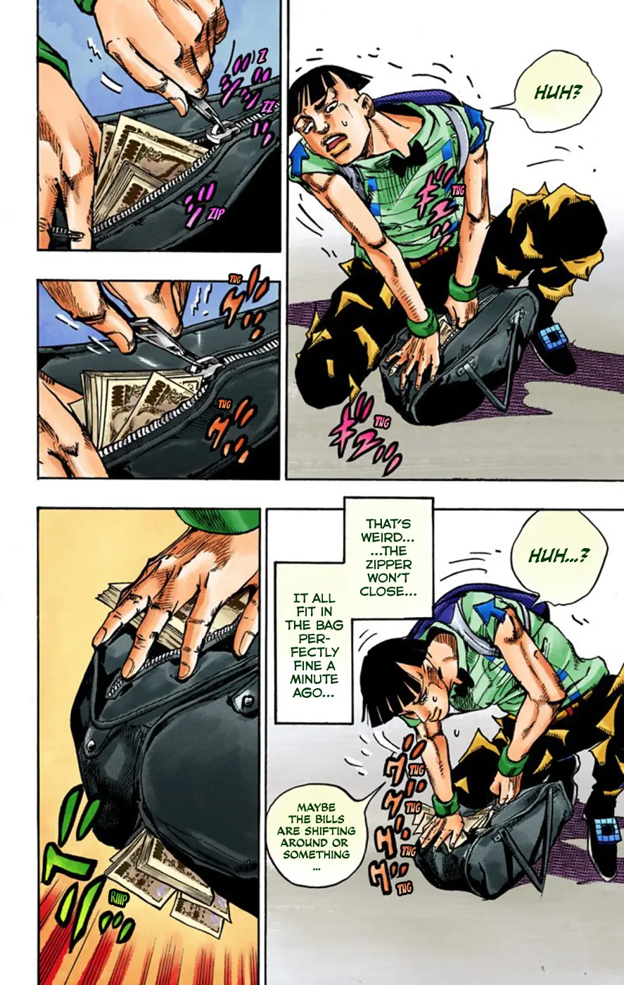JoJo's Bizarre Adventure, Part 8: JoJolion Colored Manga, chapter 57, page 10