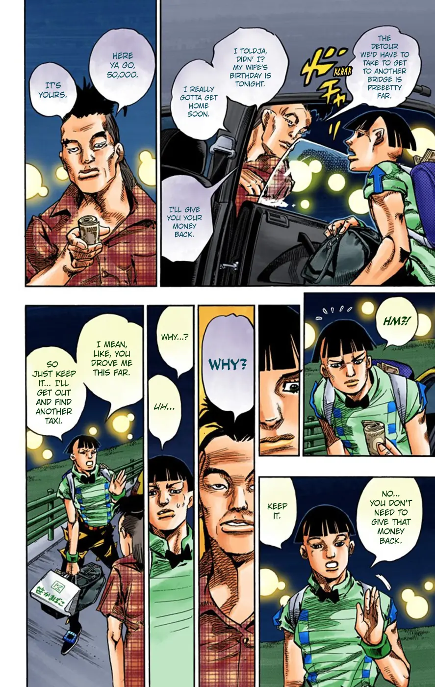 JoJo's Bizarre Adventure, Part 8: JoJolion Colored Manga, chapter 57, page 21