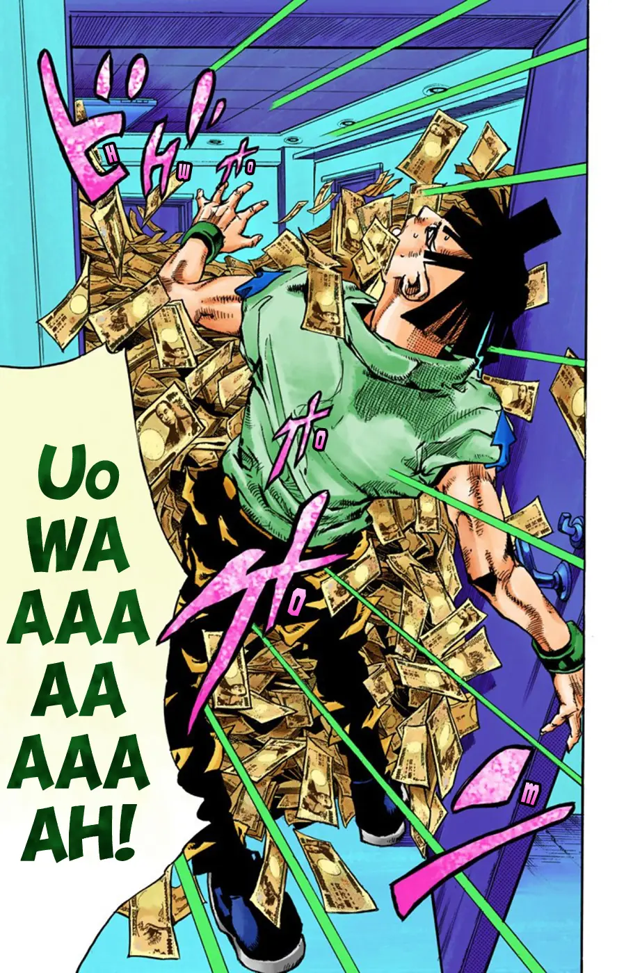 JoJo's Bizarre Adventure, Part 8: JoJolion Colored Manga, chapter 57, page 28