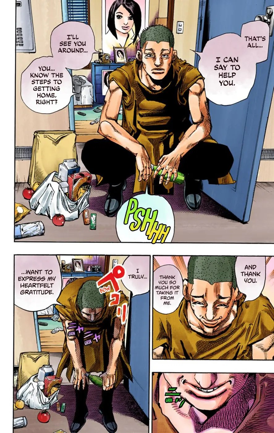 JoJo's Bizarre Adventure, Part 8: JoJolion Colored Manga, chapter 57, page 41