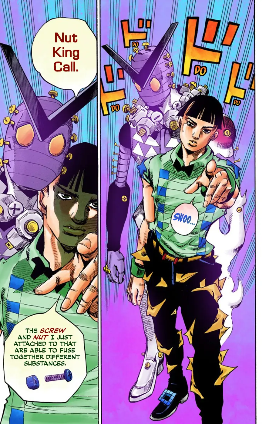 JoJo's Bizarre Adventure, Part 8: JoJolion Colored Manga, chapter 57, page 42